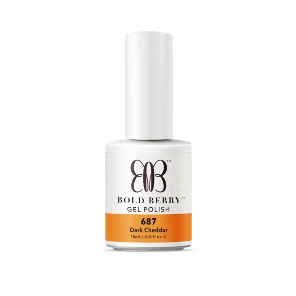Bold Berry - B687 - Dark Cheddar - 15 ml - Soak Off Gel Nail Polish
