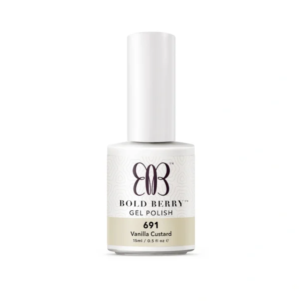 Bold Berry - B691 - Vanilla Custard - 15 ml - Soak Off Gel Nail Polish