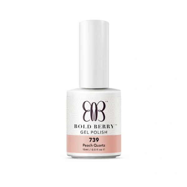 Bold Berry - B739 - Peach Quartz - 15 ml - Soak Off Gel Nail Polish