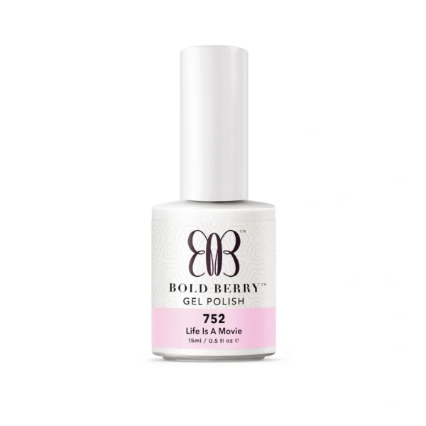 Bold Berry - B752 - Life Is A Movie - 15 ml - Soak Off Gel Nail Polish