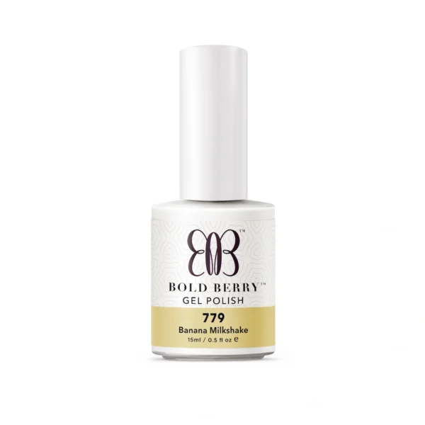 Bold Berry - B779-Banana Milkshake - 15 ml - Soak Off Gel Nail Polish