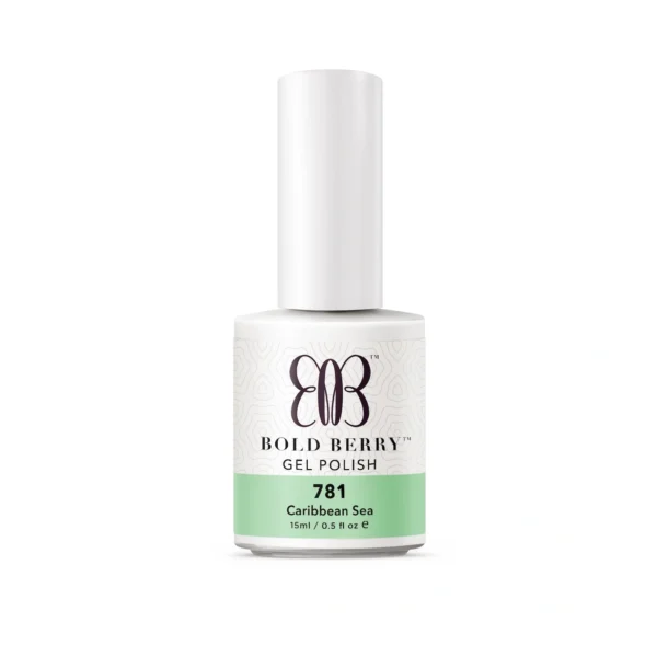 Bold Berry - B781-Caribbean Sea - 15 ml - Soak Off Gel Nail Polish