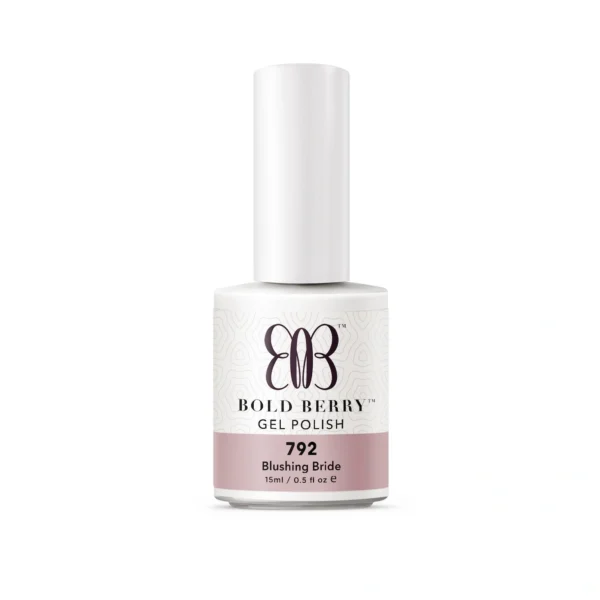 Bold Berry - B792-Blushing Bride - 15 ml - Soak Off Gel Nail Polish