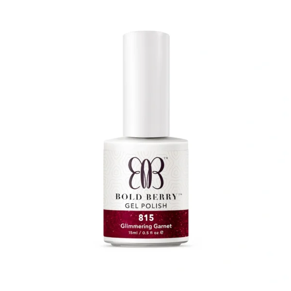 Bold Berry - G815 - Glimmering Garnet - 15 ml - Soak Off Gel Nail Polish
