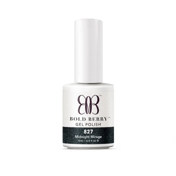 Bold Berry - G827 - Midnight Mirage - 15 ml - Soak Off Gel Nail Polish