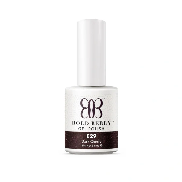 Bold Berry - G829 - Dark Cherry Dazzle - 15 ml - Soak Off Gel Nail Polish