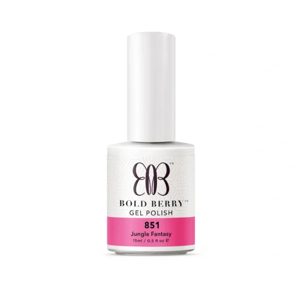 Bold Berry - B851 - Tropicana Pink - 15 ml - Soak Off Gel Nail Polish