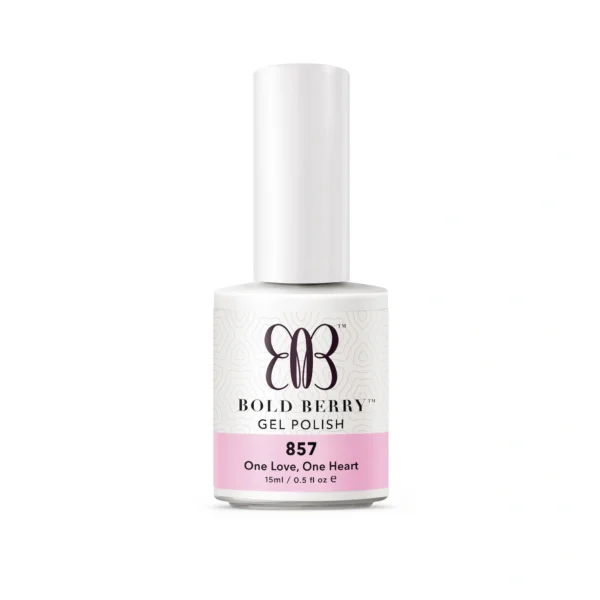 Bold Berry - B857 - One Love . One Heart - 15 ml - Soak Off Gel Nail Polish