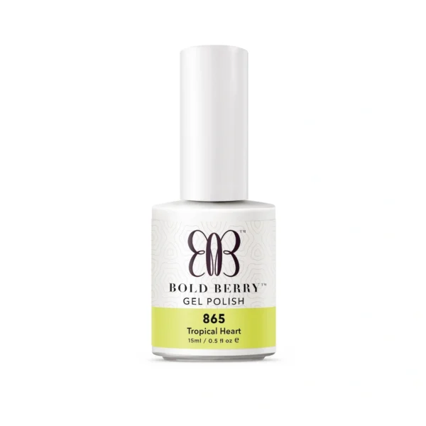 Bold Berry - B865 - Tropical Heart - 15 ml - Soak Off Gel Nail Polish