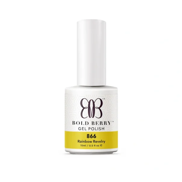Bold Berry - B866 - Rainbow Revelry - 15 ml - Soak Off Gel Nail Polish