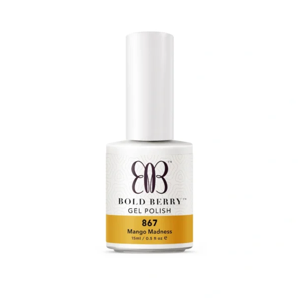Bold Berry - B867 - Mango Madness - 15 ml - Soak Off Gel Nail Polish