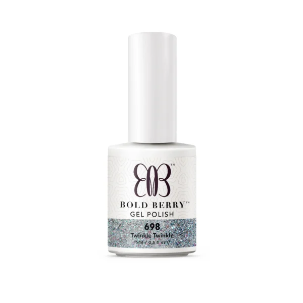 Bold Berry - 698 - Twinkle Twinkle - 15 ml - Soak Off Gel Nail Polish